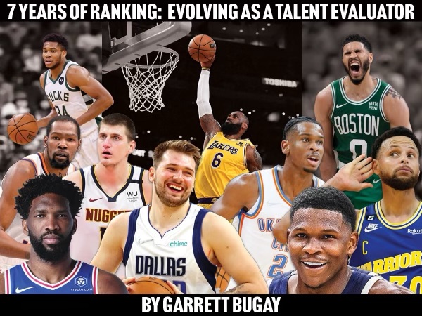 7 Years of Ranking: Evolving as a Talent&nbsp;Evaluator
